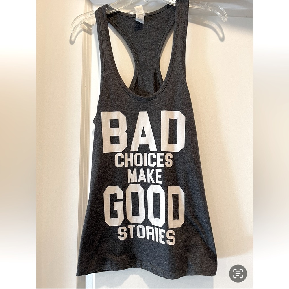 Fun Conversational Ladies Racerback Shirt